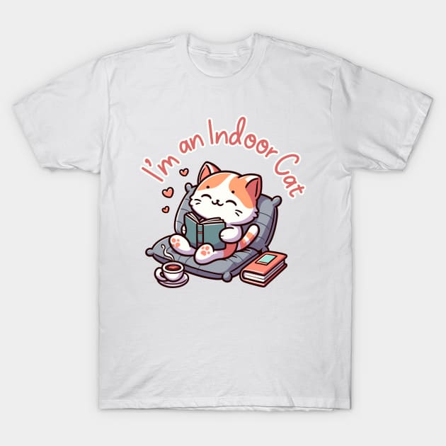 indoor cat T-Shirt by fikriamrullah